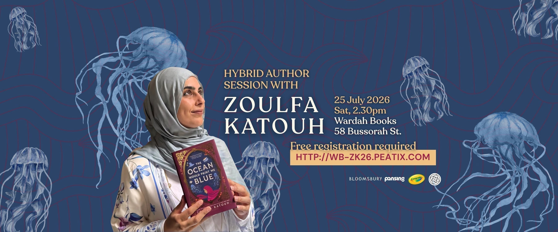 Hybrid Author Session: Zoulfa Katouh (The Ocean Would Paint Me Blue)