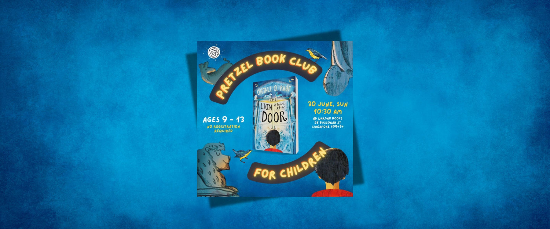 Pretzel Book Club: The Lion Above the Door
