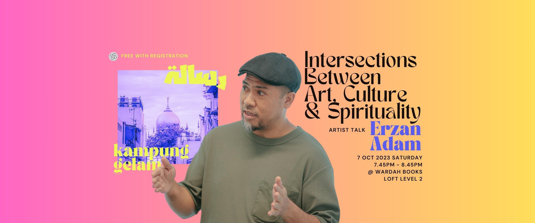 Artist Talk: Erzan Adam on intersections between art, culture and spirituality