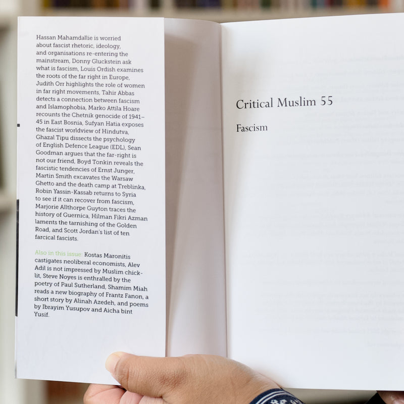 Critical Muslim 55: Fascism