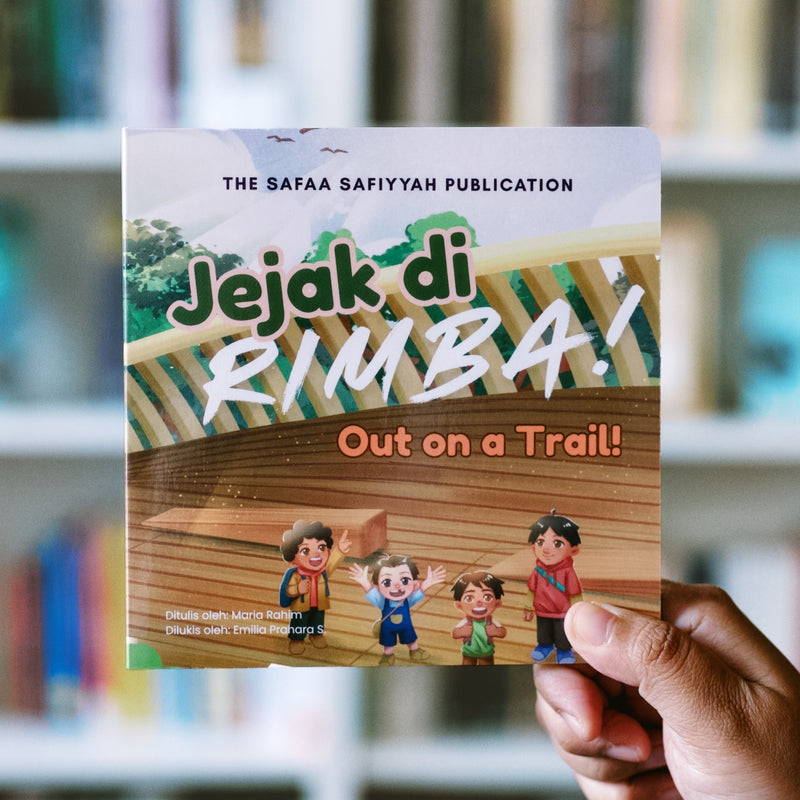 Jejak di Rimba Bilingual Malay - English