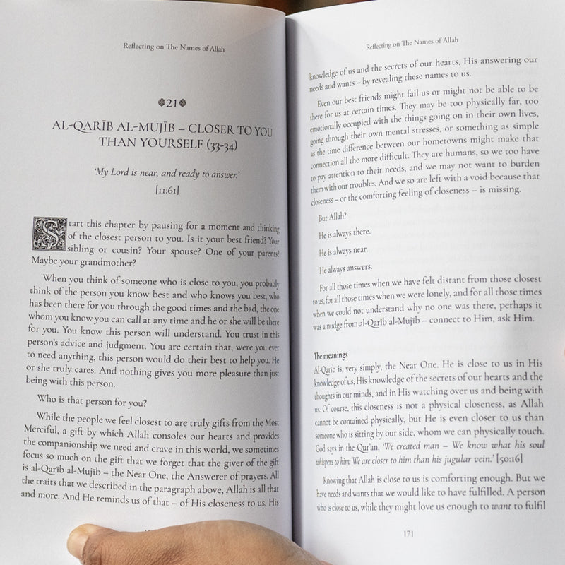 Reflecting on the Names of Allah