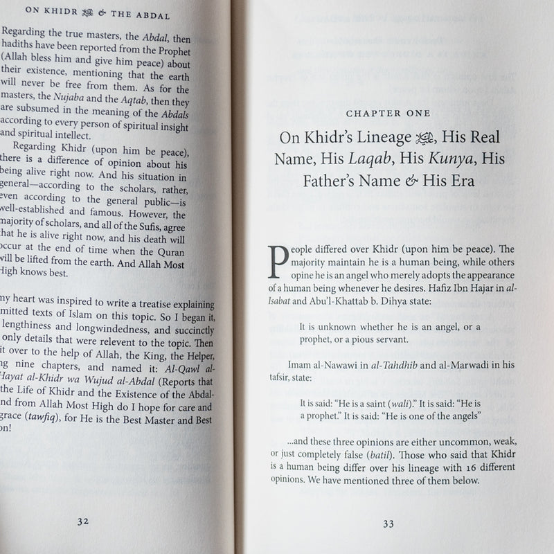 On Khidr and the Abdal