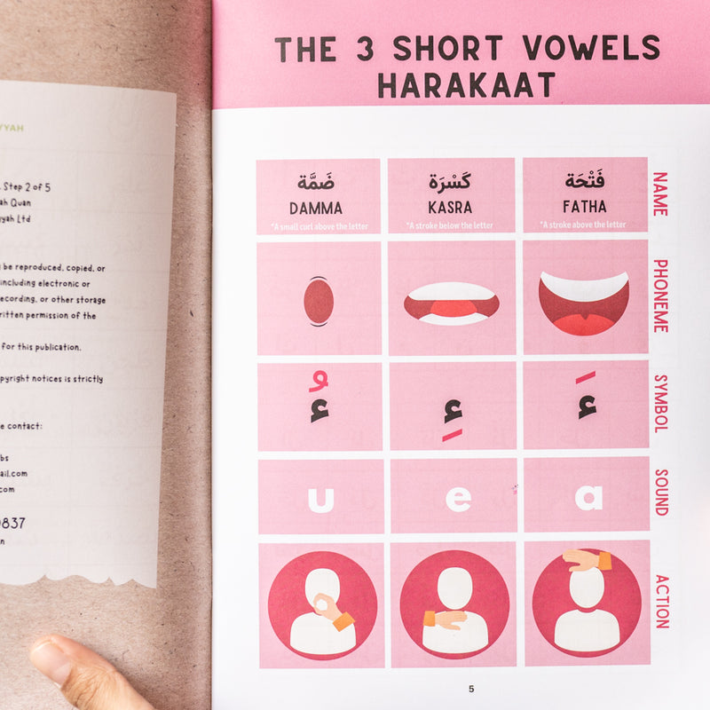 Arabic Phonics Activity Book Step 2