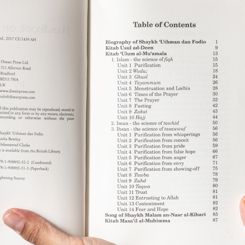 Handbook on Islam