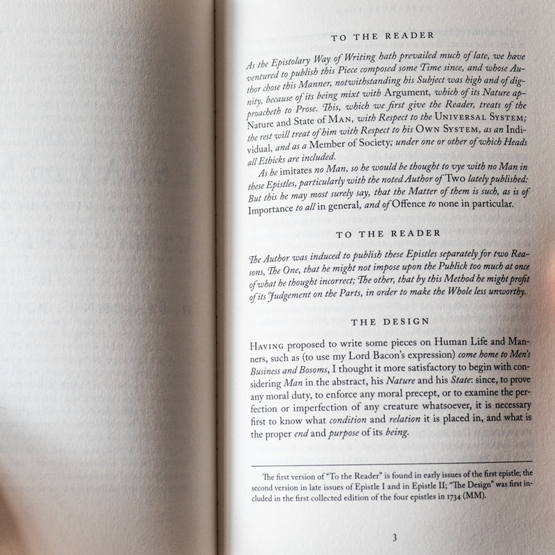 An Essay on Man
