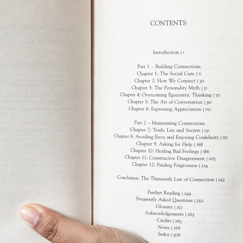The Laws of Connection
