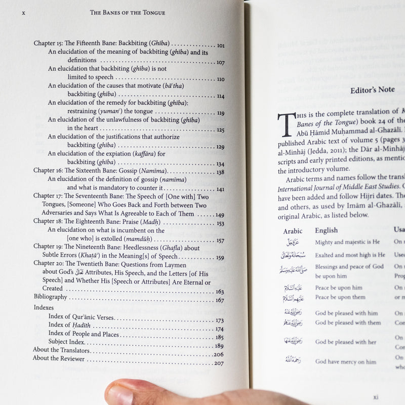The Banes of the Tongue, Book 24 of Ihya ulum al-din