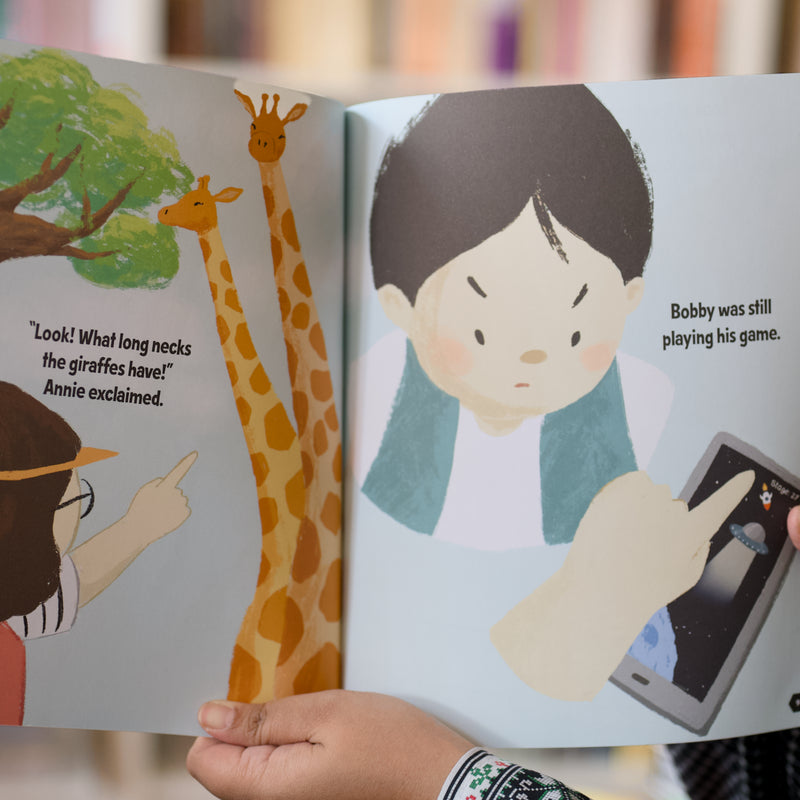 What Did You See at the Zoo? A Story about Digital Distractions