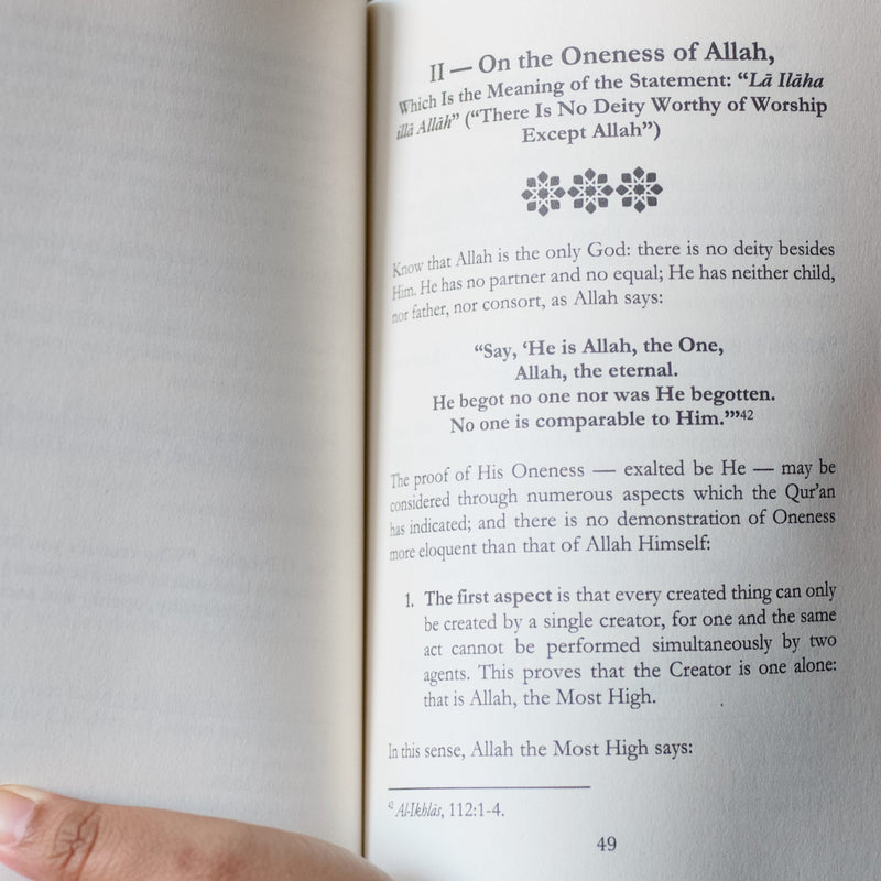 The Radiant Light on the Foundations of Religious Belief