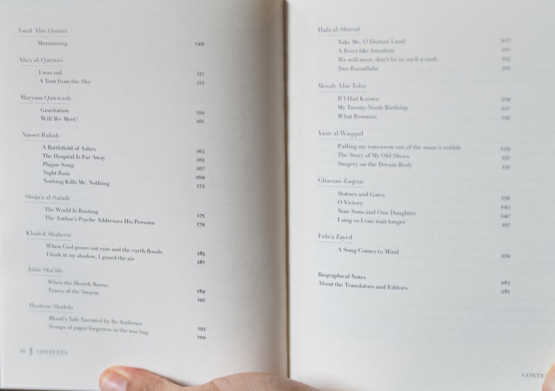 You Must Live: New Poetry From Palestine