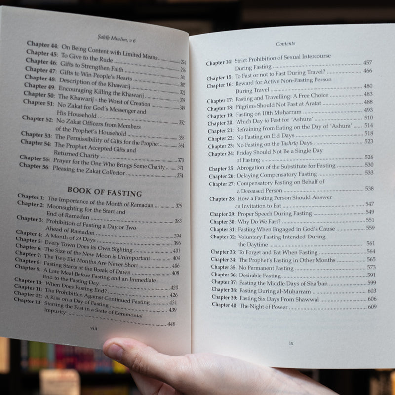 Sahih Muslim Vol. 6
