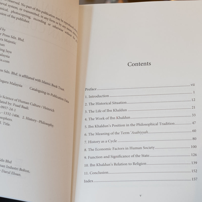 Ibn Khaldun's Science of Human Culture