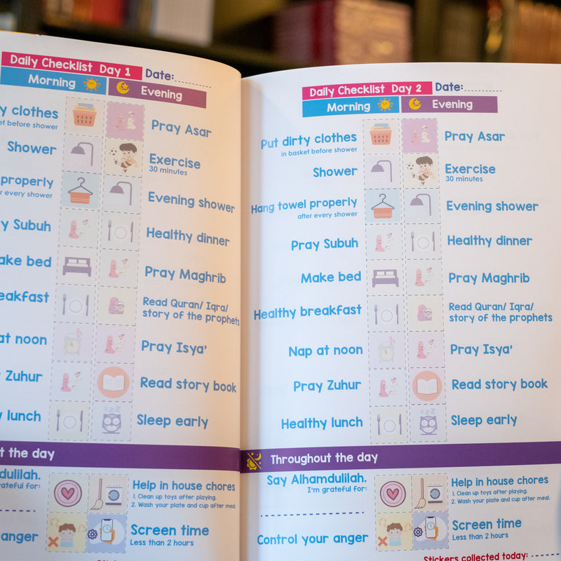 21 Days to be Awesome Sticker Book