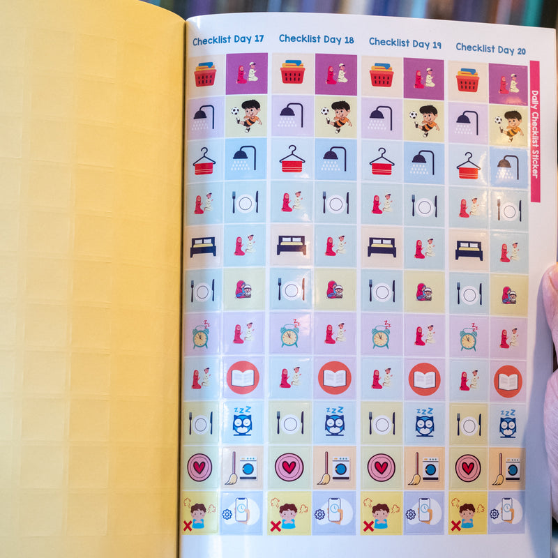 21 Days to be Awesome Sticker Book