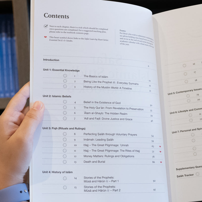 Safar Islamic Studies Workbook 8