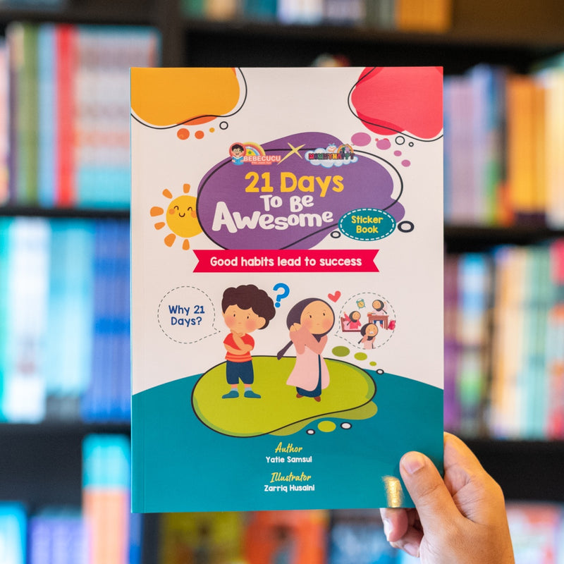21 Days to be Awesome Sticker Book